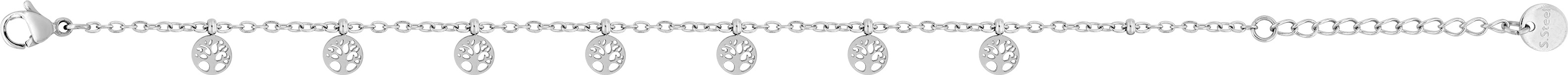 Bracelet Acier Longueur 16cm Arbre de Vie