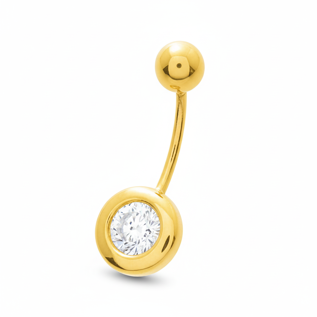 Piercing Or 18k Zirconium - Piercing