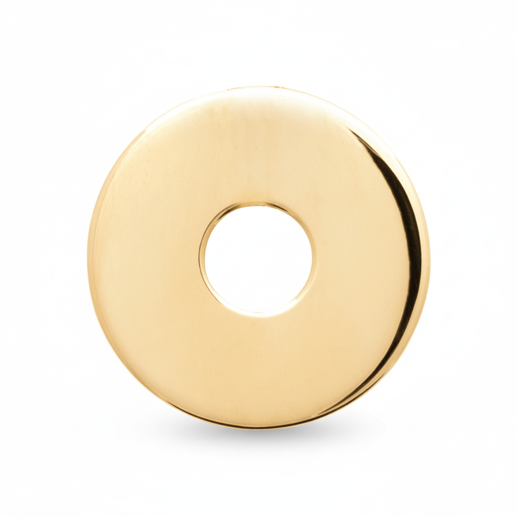 Pendentif Médaille Plaqué Or