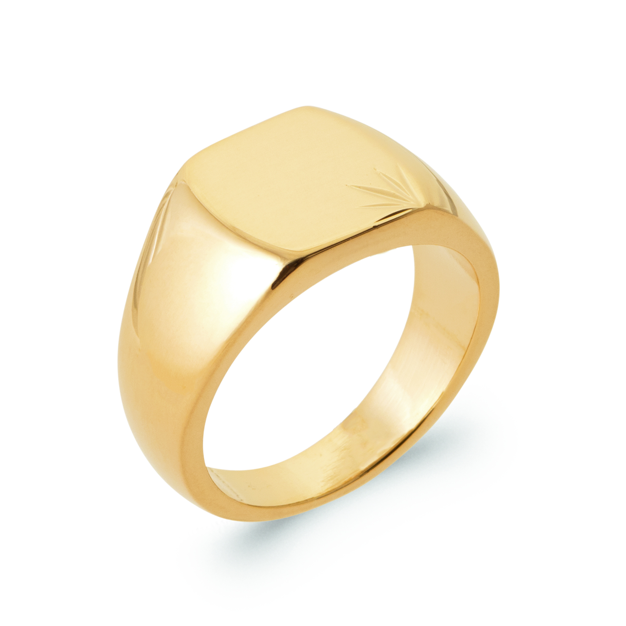 Chevalière Homme Plaqué Or