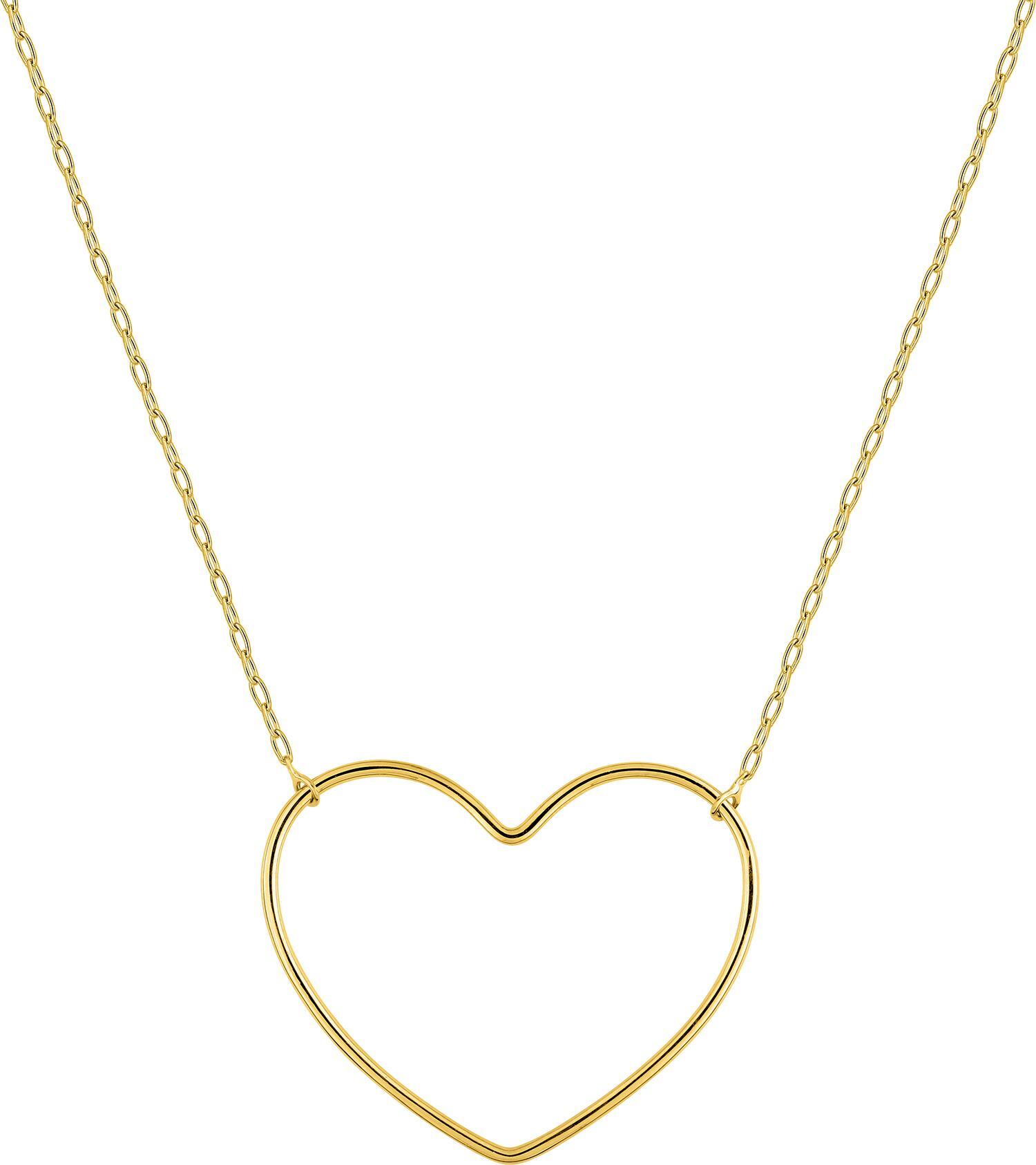 Collier Or Longueur 40cm Coeur