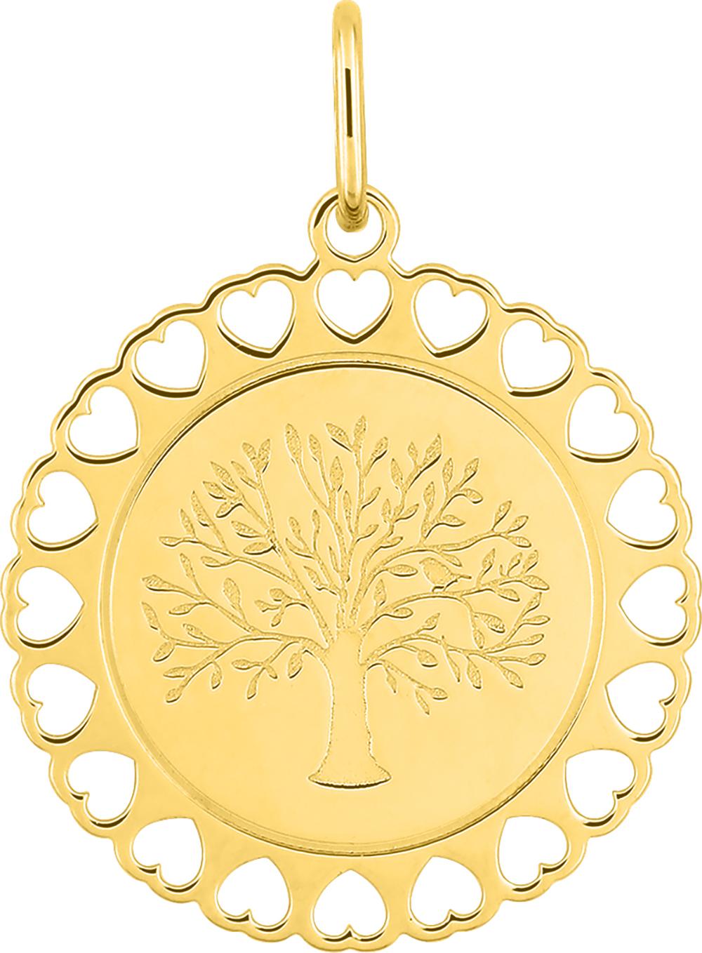 Pendentif Or 18k Arbre de Vie