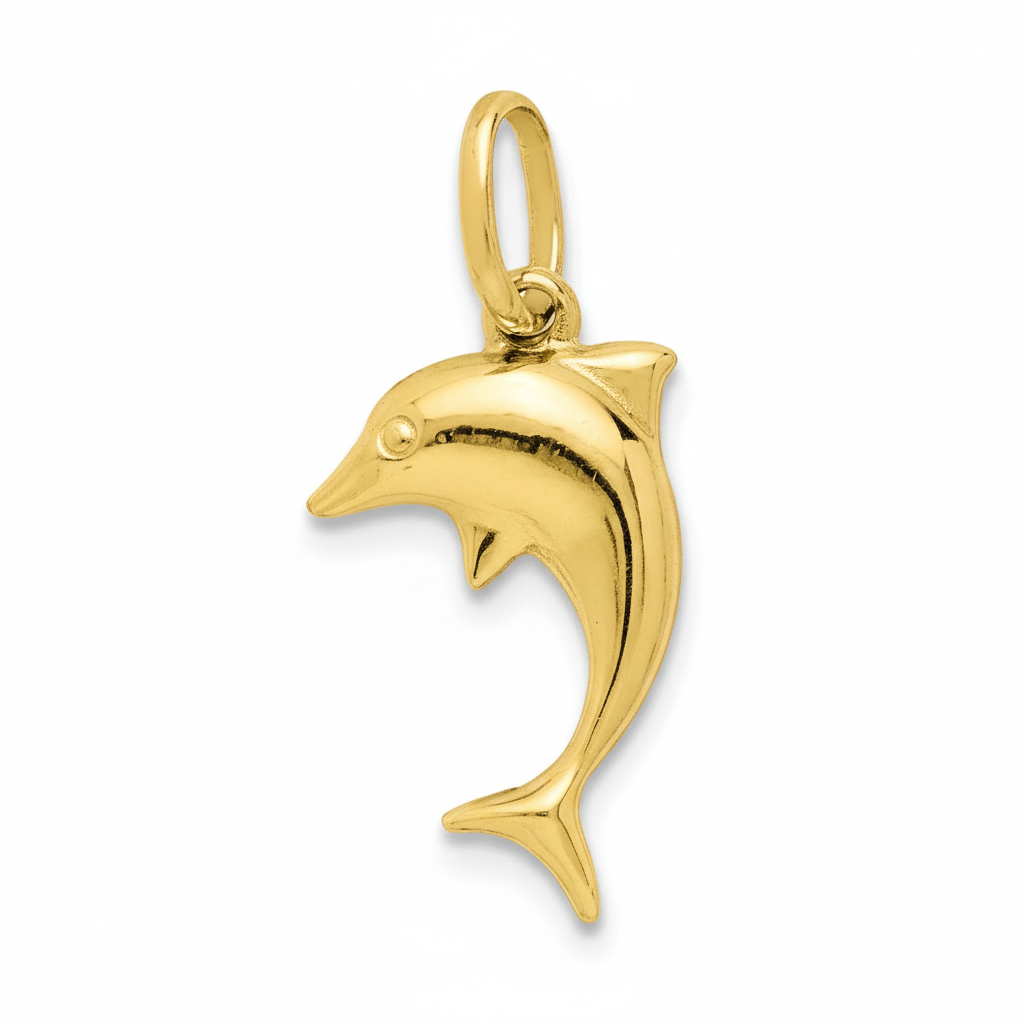 Pendentif Or 18k Dauphin