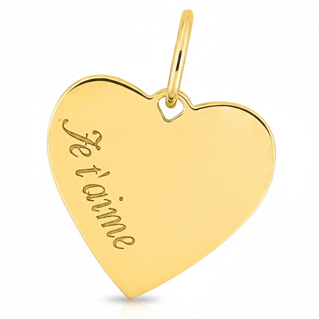 Pendentif Or Coeur