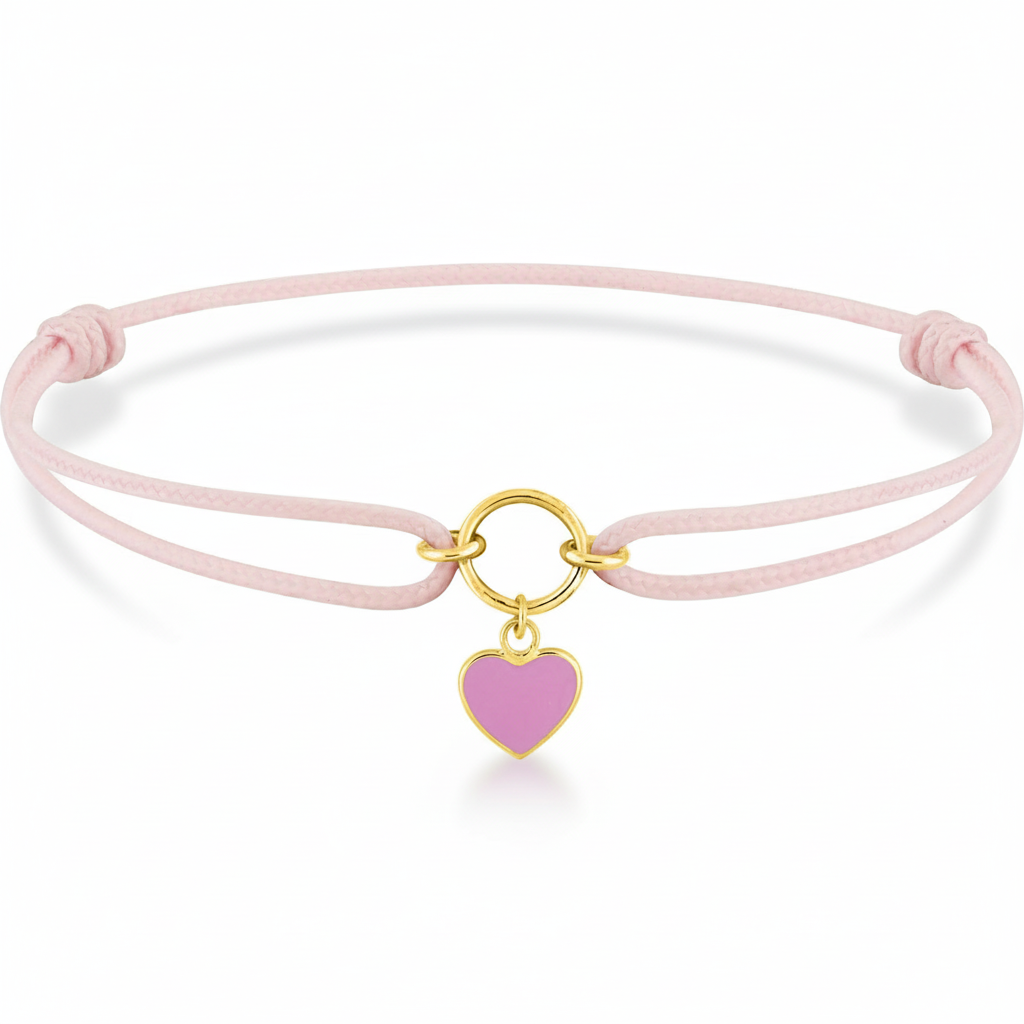 Bracelet Or 18k Pampille Coeur - Bracelet