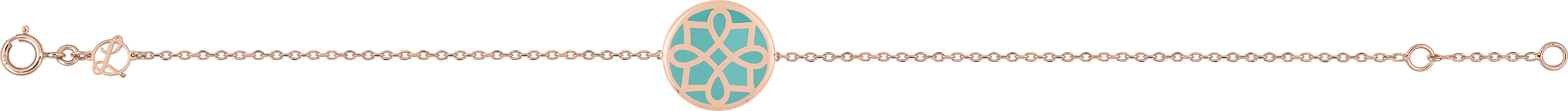 Bracelet Or Rose Longueur 16.5cm