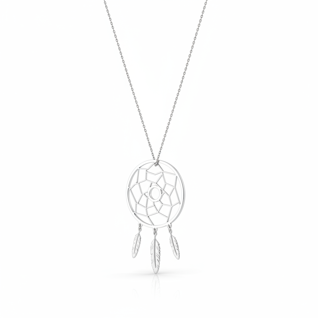 Collier Argent Rhodié Longueur 60cm - Collier