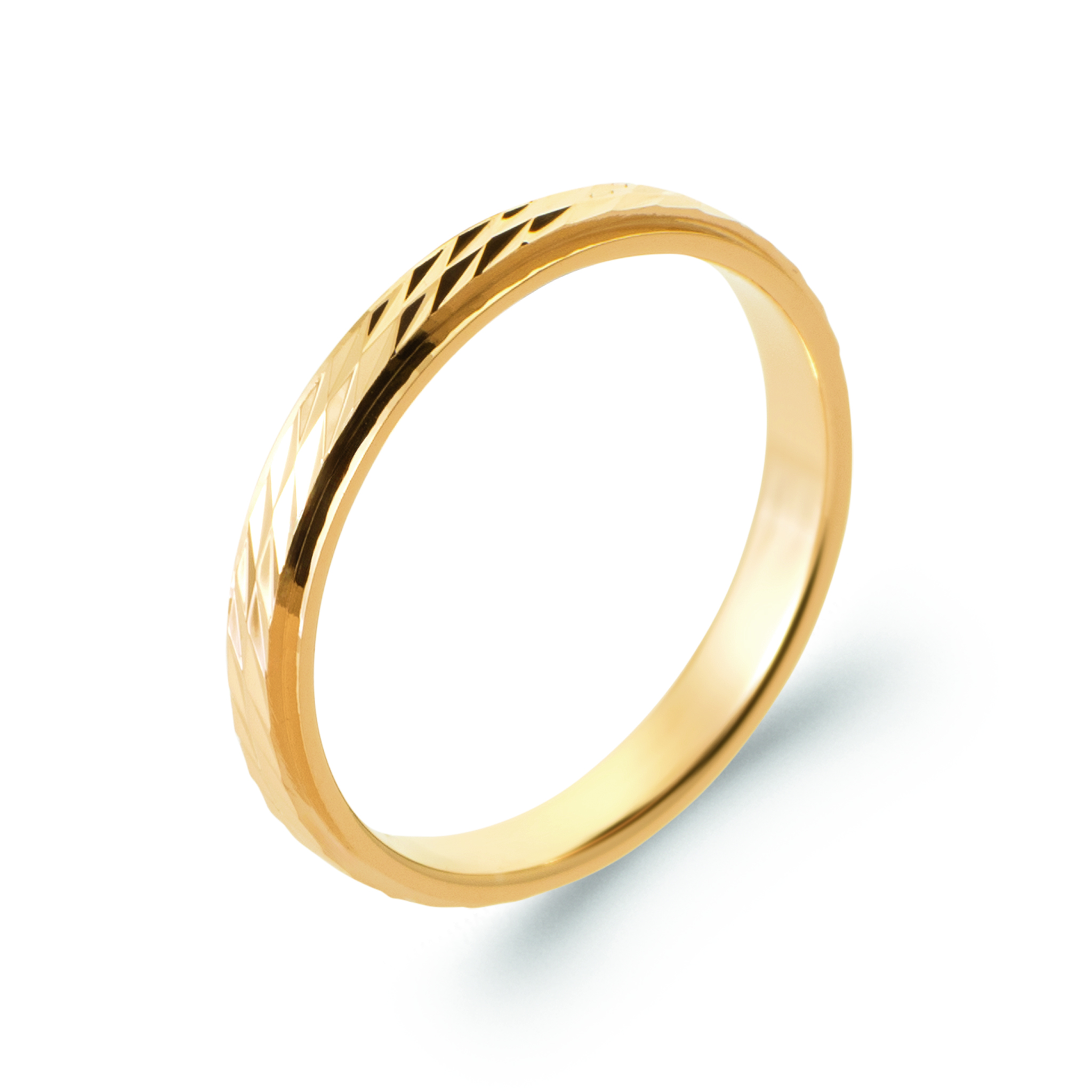 Alliance Homme Plaqué Or