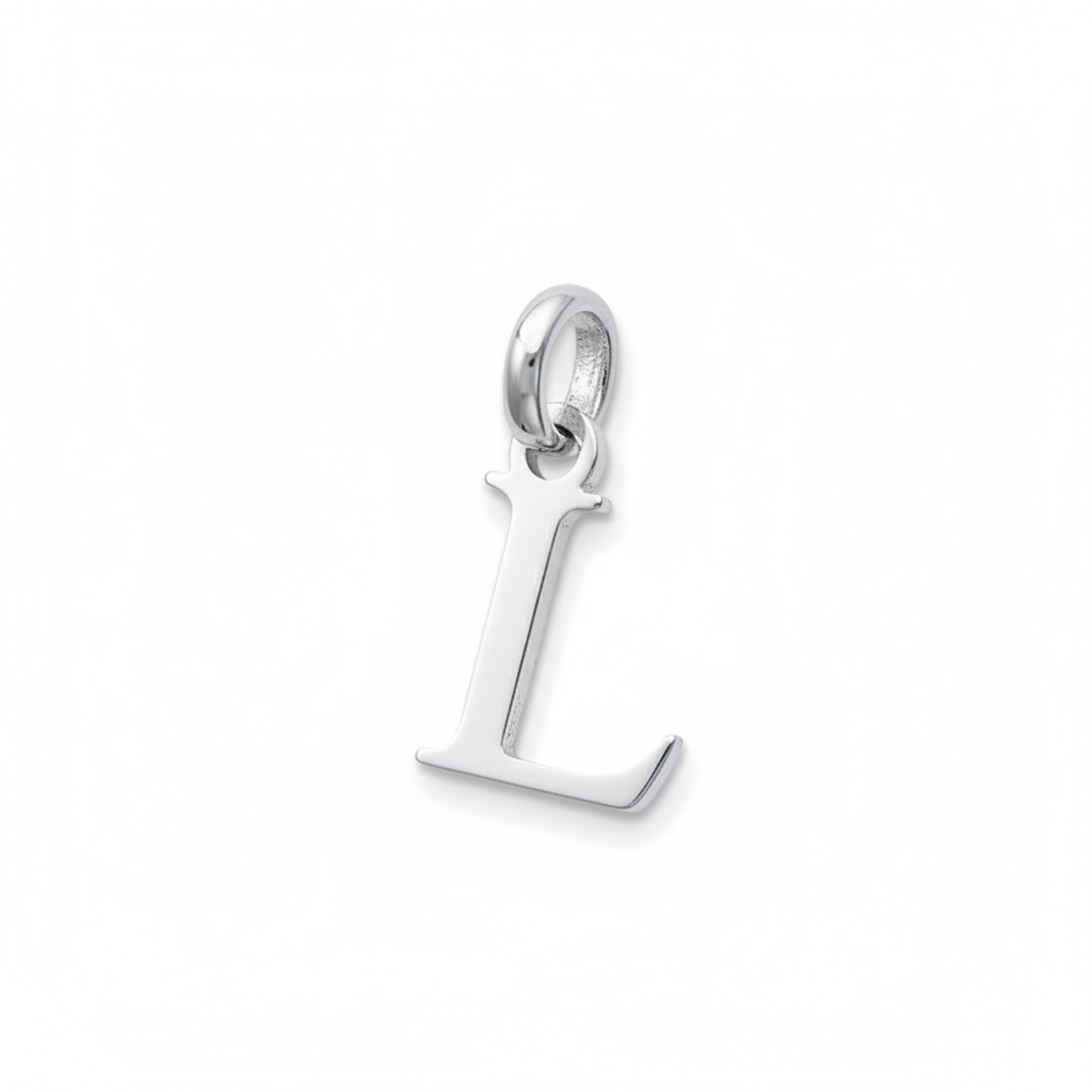 Pendentif Argent Lettre L