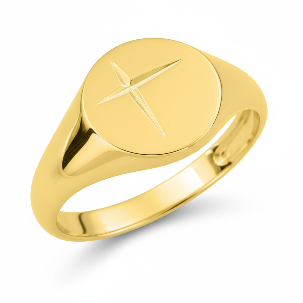 Chevalière Homme Or 18k