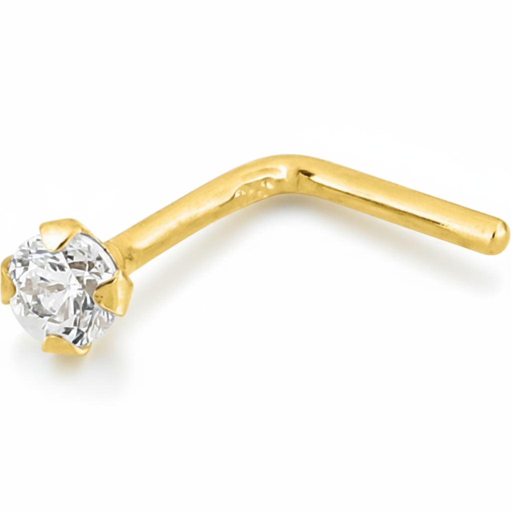 Piercing Nez Or Zirconium - Piercing