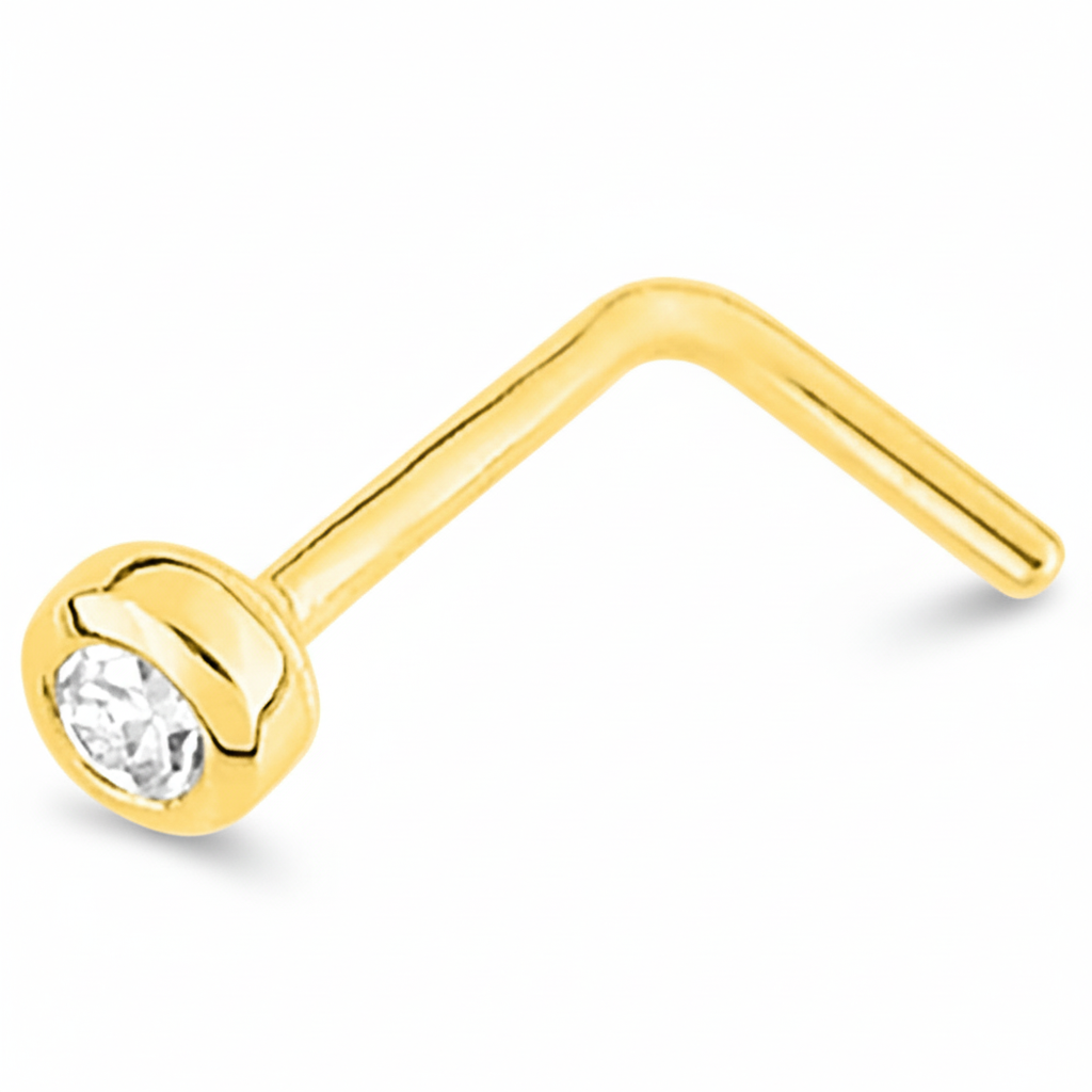 Piercing Nez Or 18k Zirconium - Piercing
