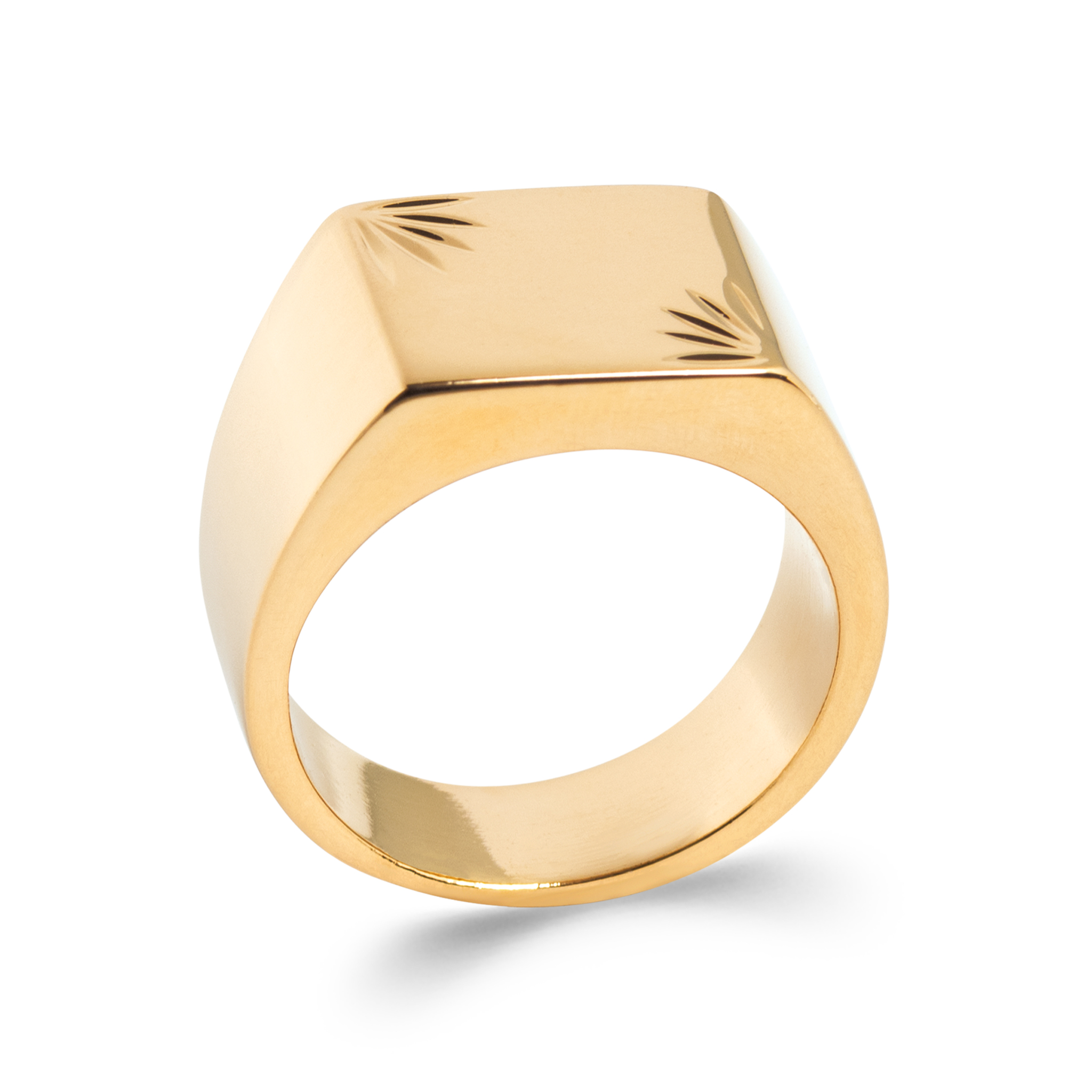 Chevalière Homme Plaqué Or