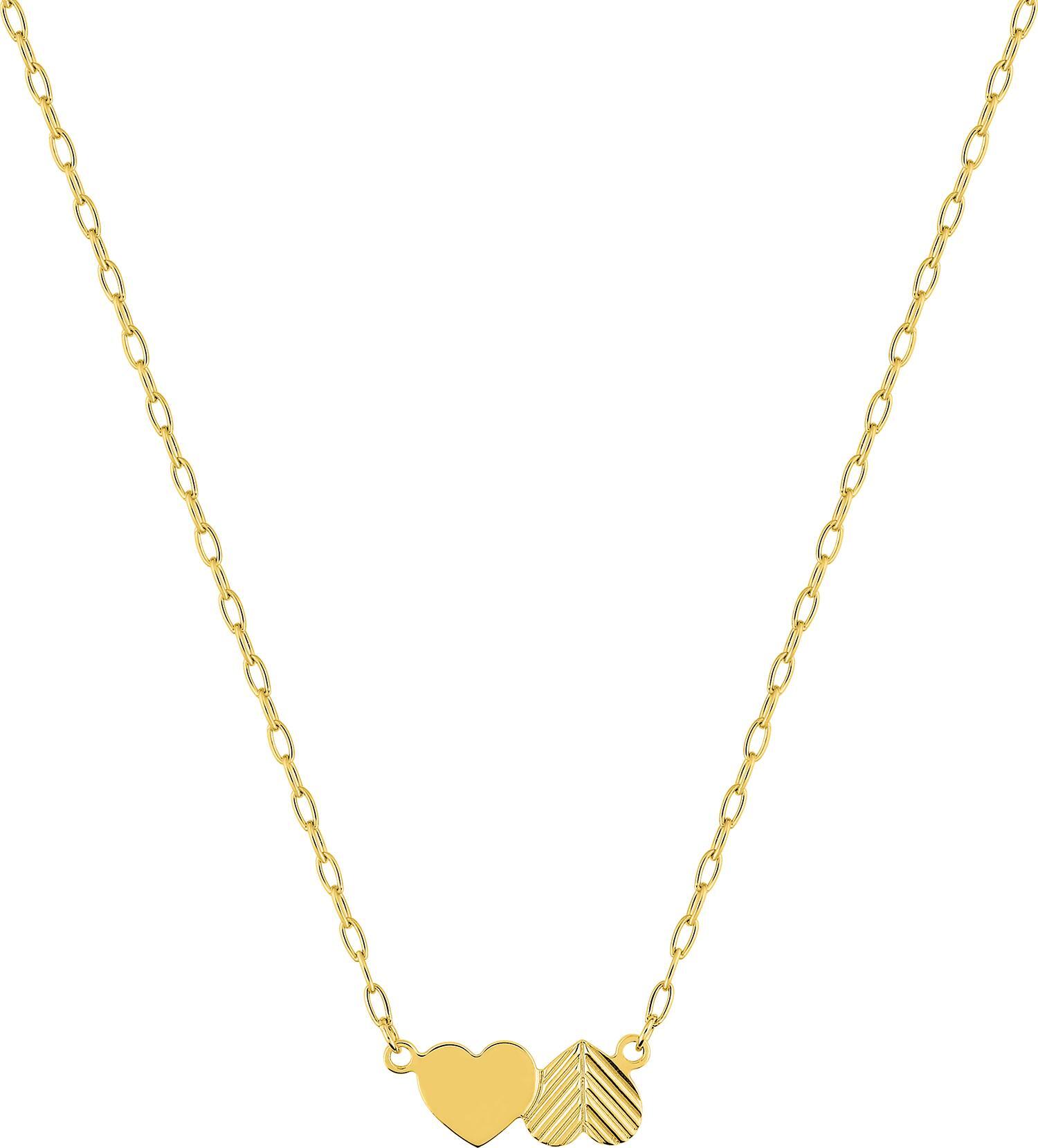 Collier Or Longueur 40cm Coeur