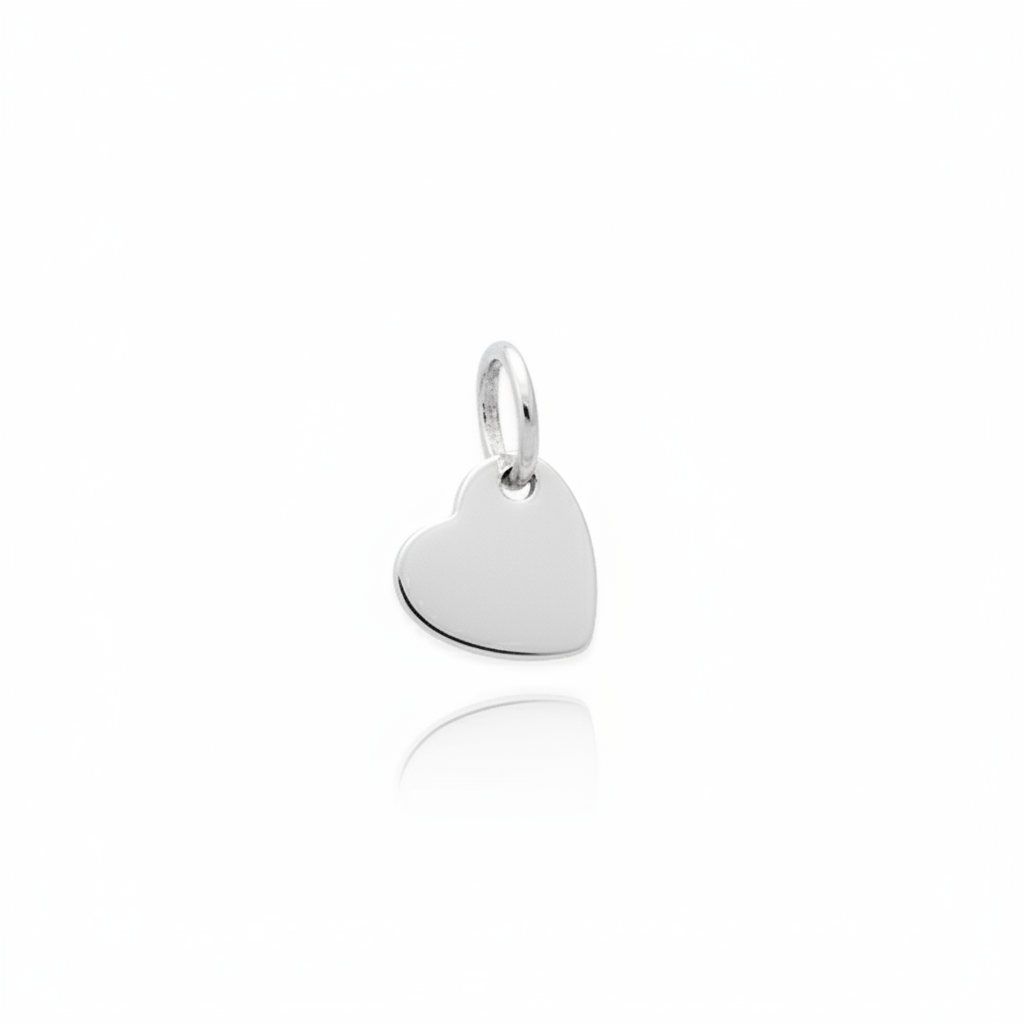 Pendentif Argent Coeur Coeurs