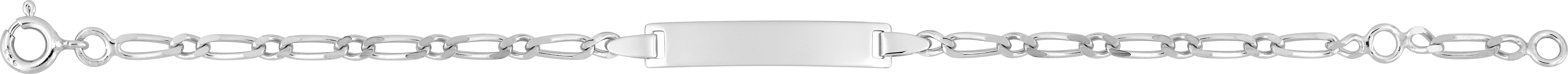 Gourmette Homme Argent Rhodié