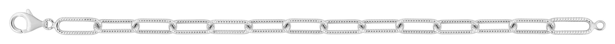 Bracelet Chaîne Argent Rhodié