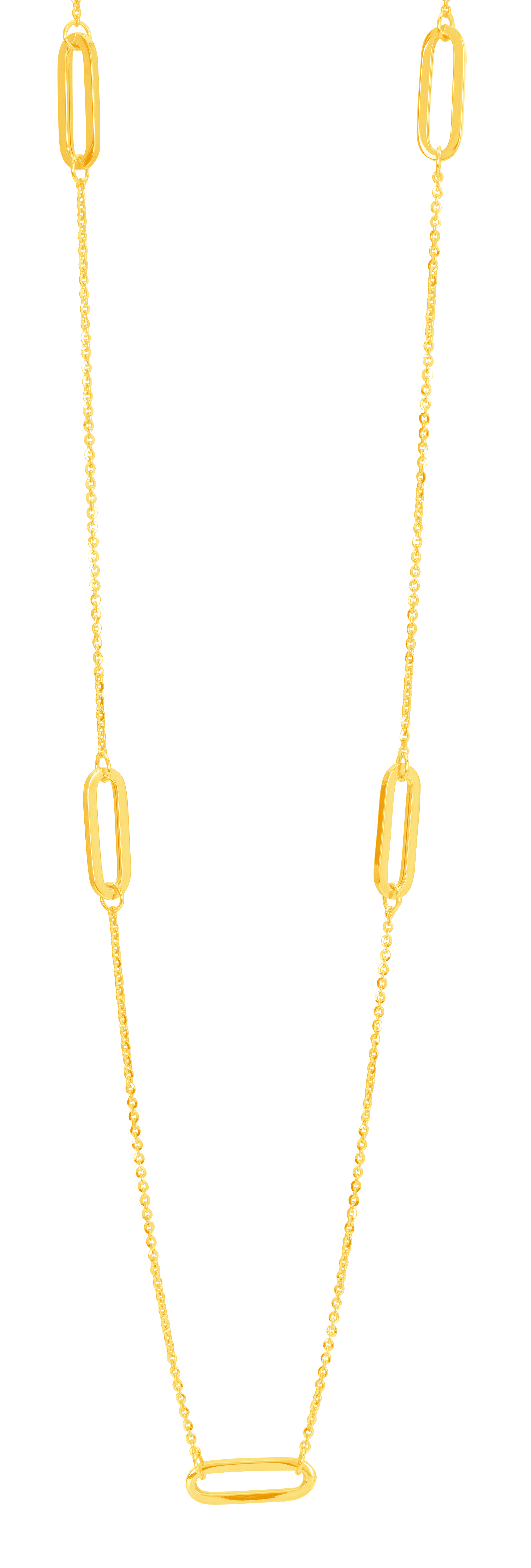 Collier Sautoir Or 18k Longueur 70cm - Collier