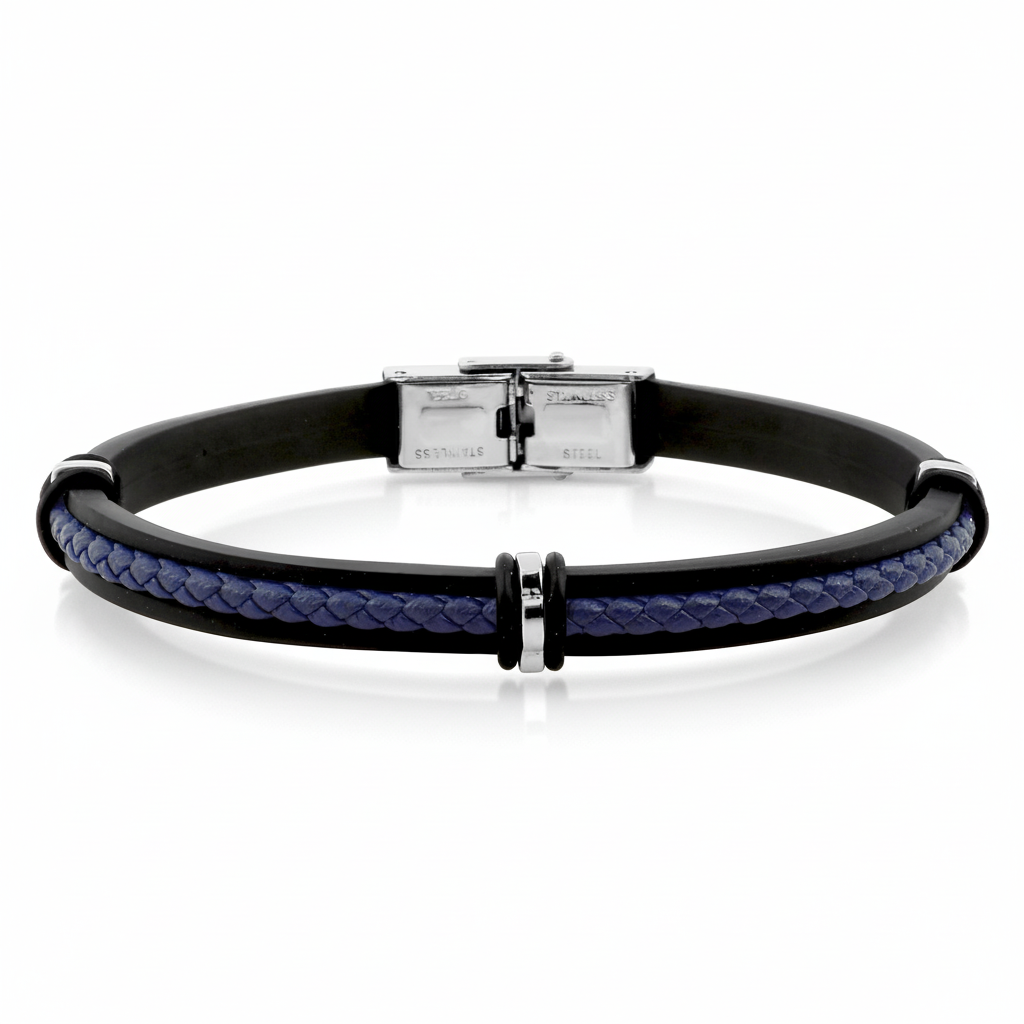 Bracelet Homme Acier Longueur 20cm - Bracelet