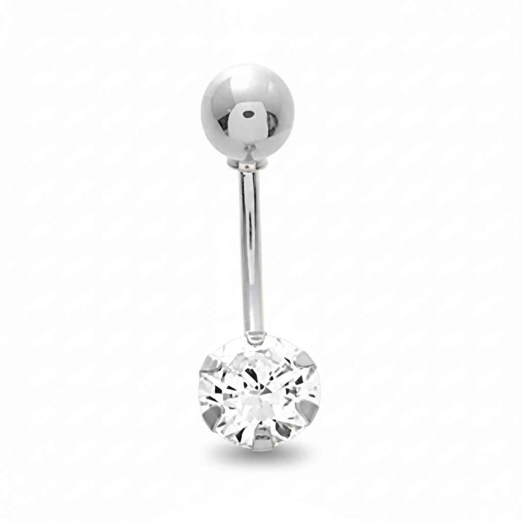 Piercing Or Blanc 18k Zirconium - Piercing