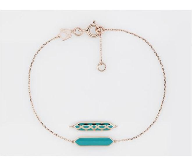 Bracelet Or Rose Longueur 16.5cm